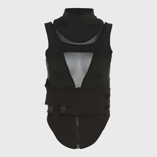 Snatched Mesh Vest Top